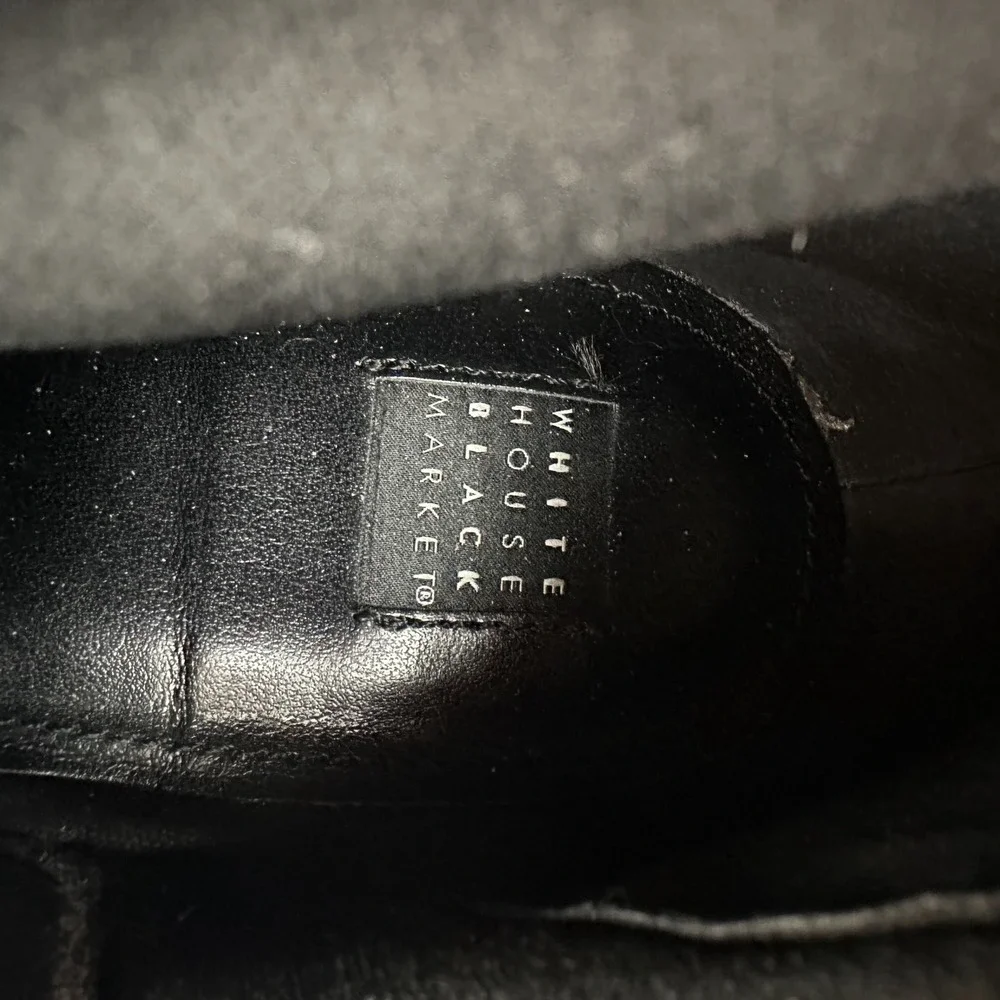 White House Black Market look rubber